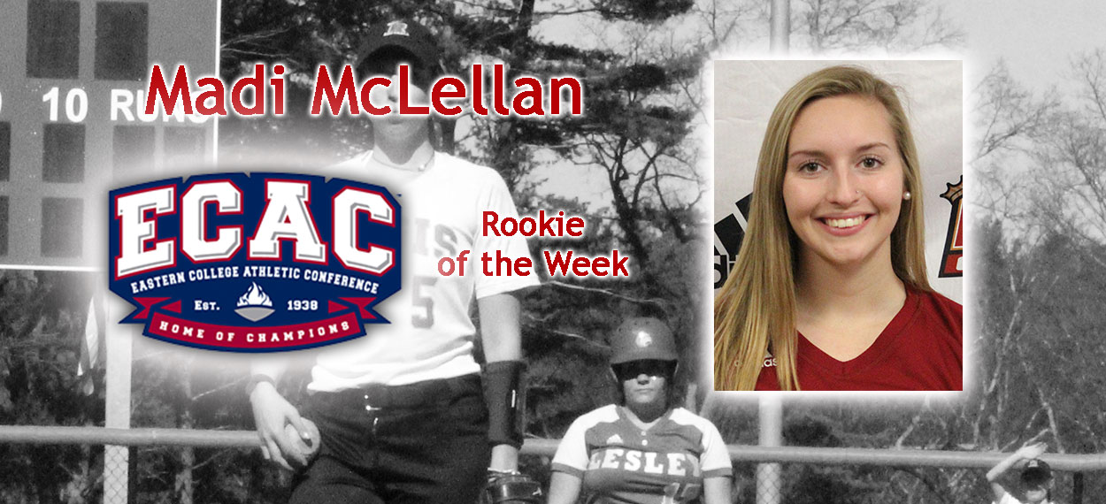McLellan Lands ECAC Rookie of the Week Honor