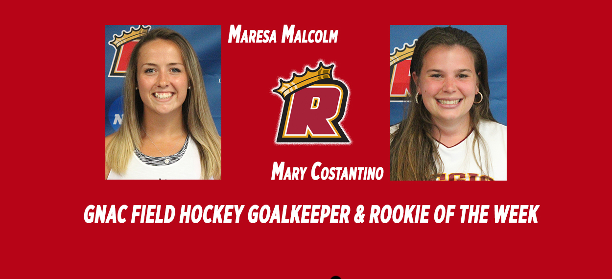 Malcolm and Costantino Win GNAC Weekly Field Hockey Honors