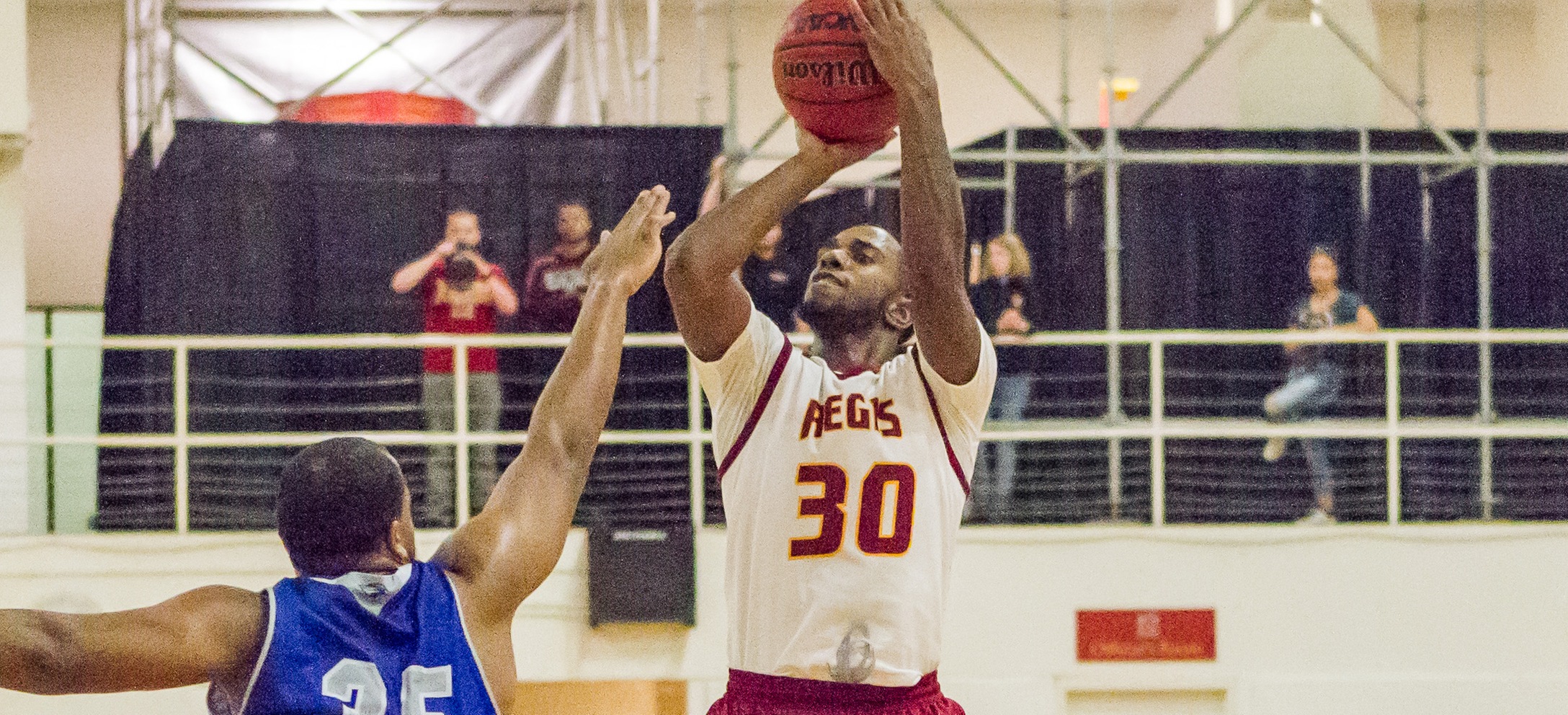 Late Three Sinks Men's Basketball against Lasell