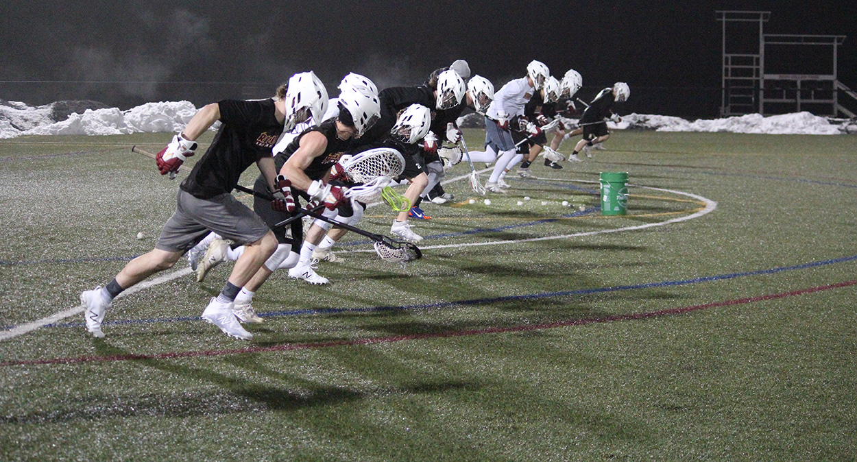 Men's Lacrosse Holds First Practice of 2018
