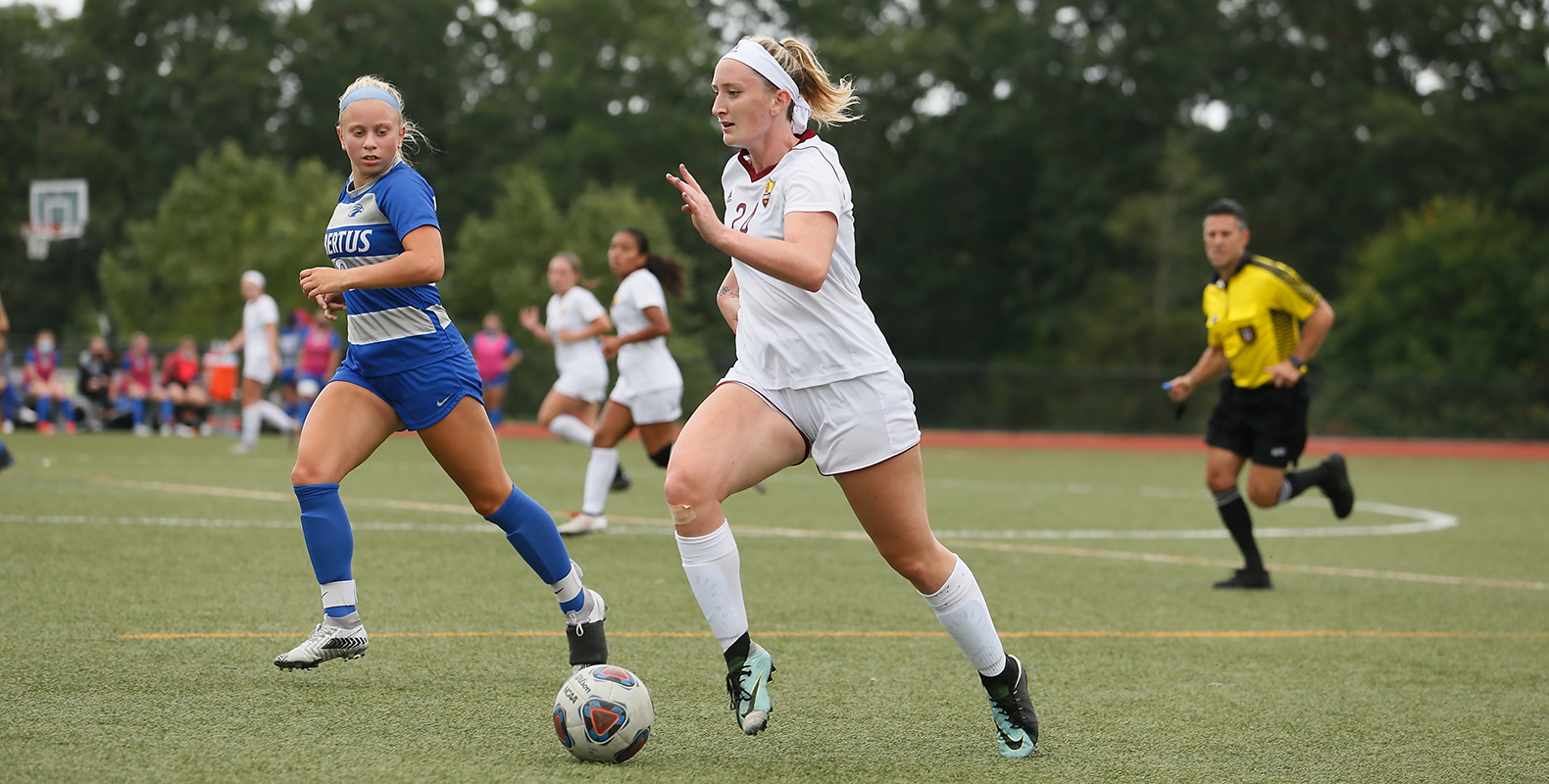 Late Goal Propels Regis Women’s Soccer to First Victory of Season