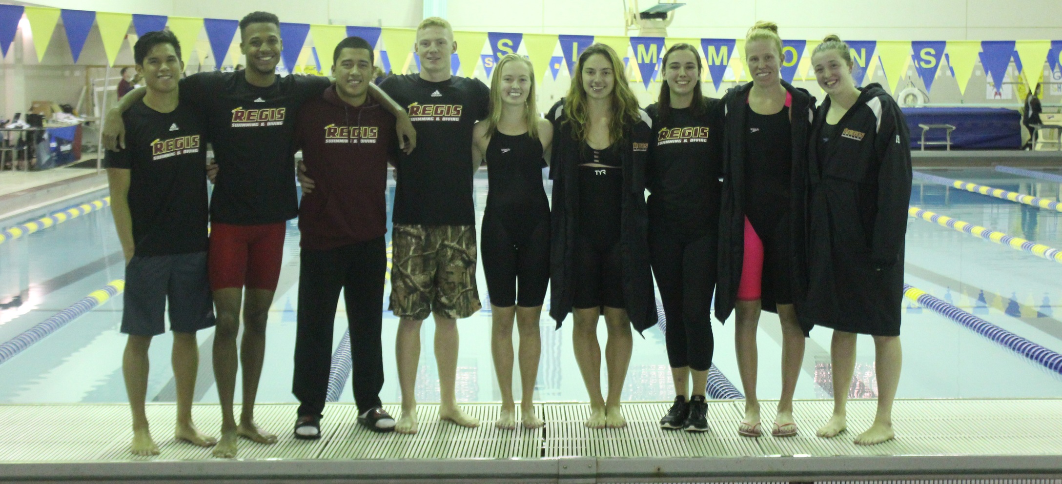 Men's & Women's Swimming & Diving Both Finish Second at GNAC Championships