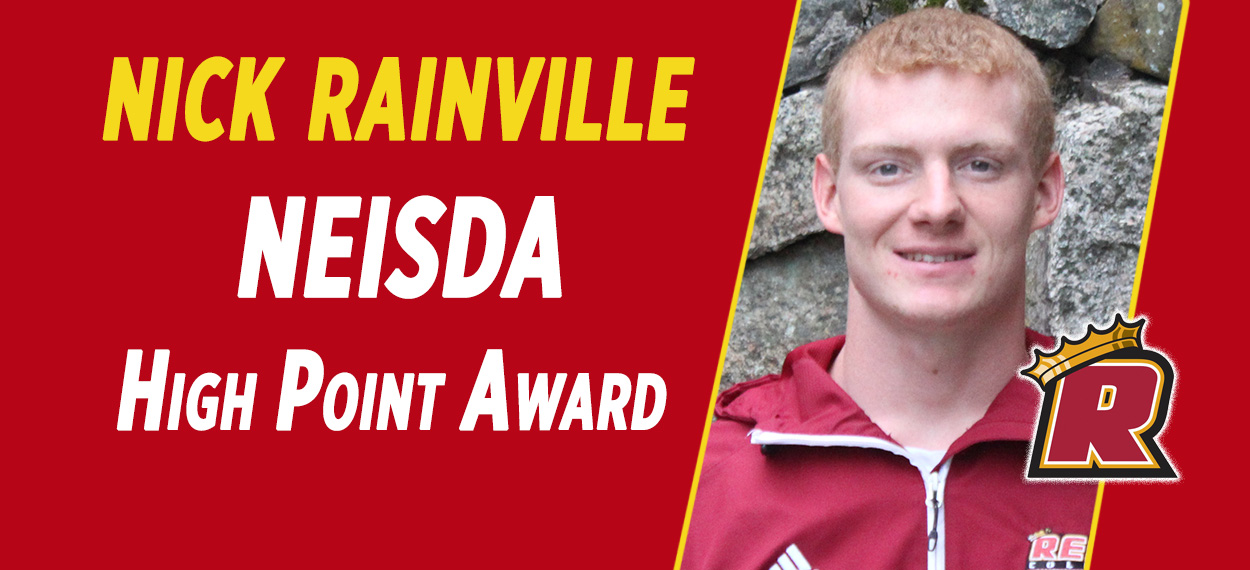 Rainville Wins Bob Muir Senior High Point Swimmer Award