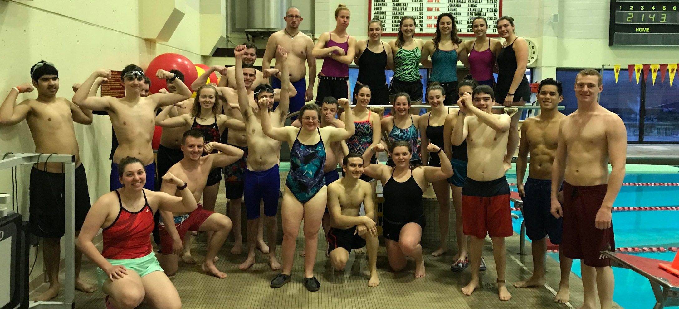 Regis Swimming Lends a Helping Hand To Wellesley STARS