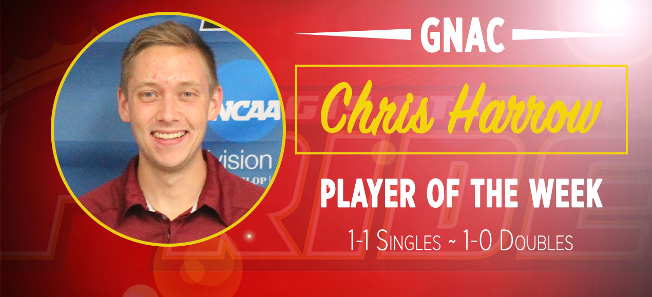 Harrow Named GNAC Player of the Week for Second Time