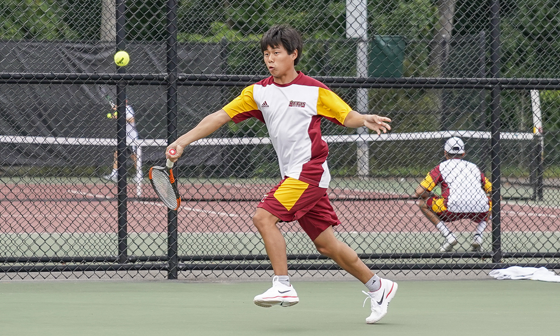 Pride Men’s Tennis Prevails for First GNAC Win of Season