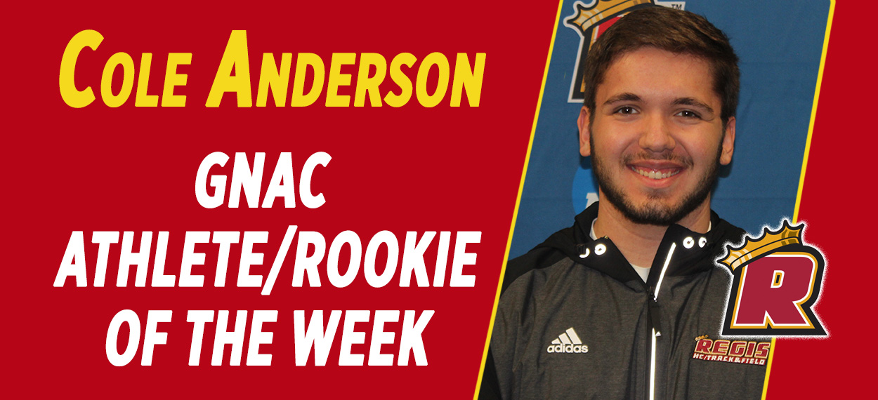 Anderson Named GNAC Athlete and Rookie of the Week