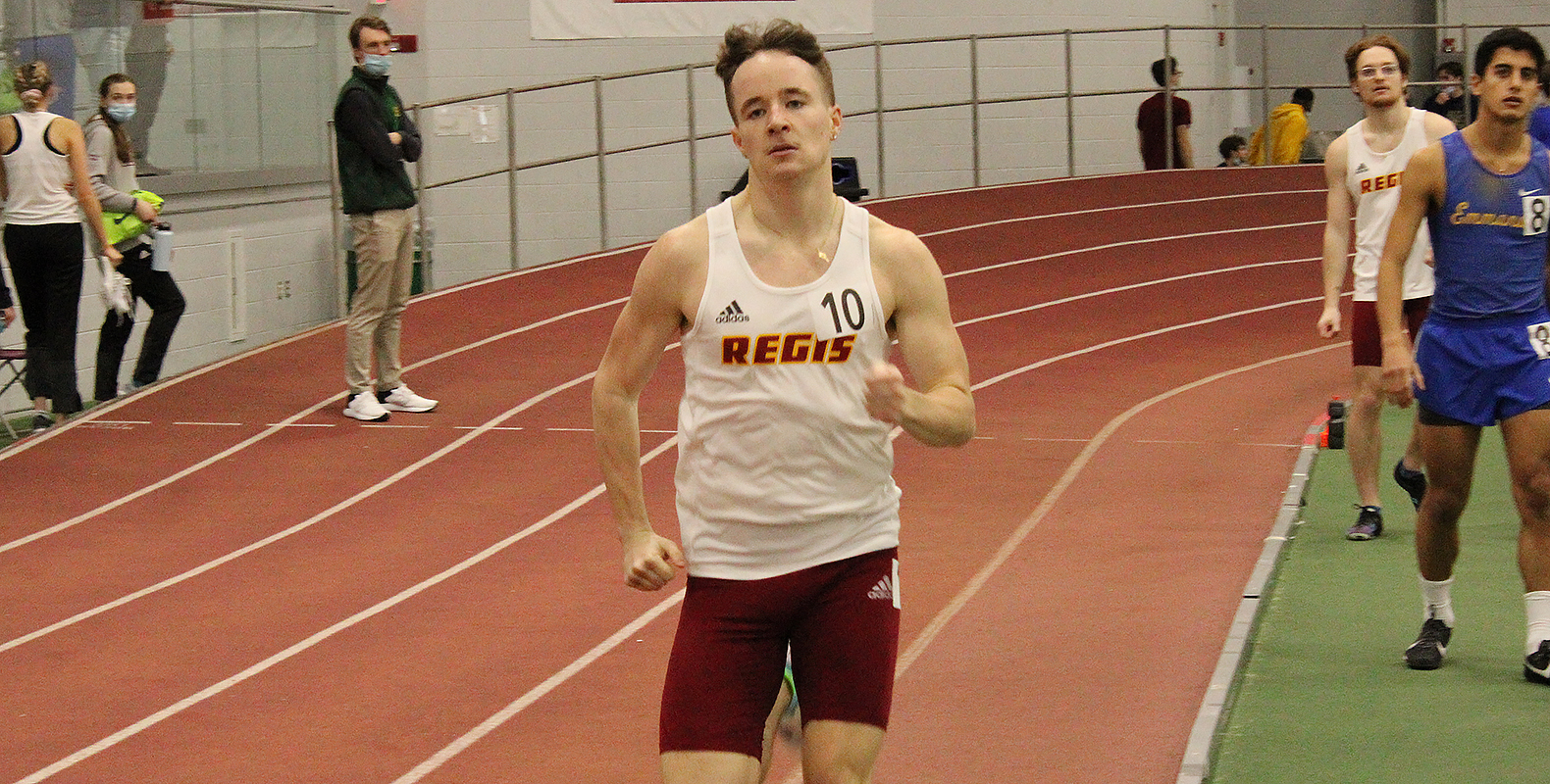 Men’s Track and Field Finishes Fifth at GNAC Indoor Championships