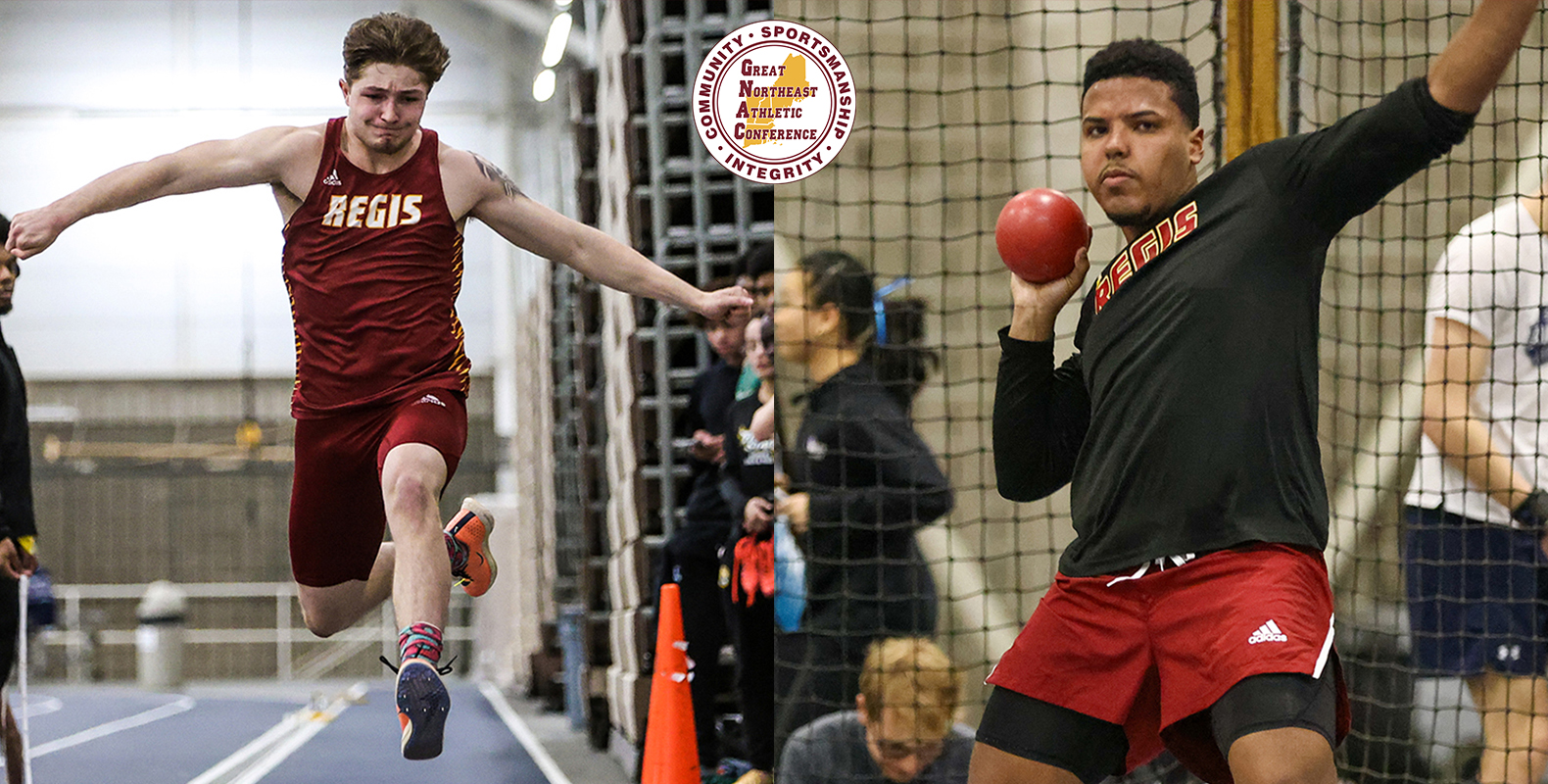 Thuotte, Abreu Earn GNAC Recognition from Indoor Track & Field Season