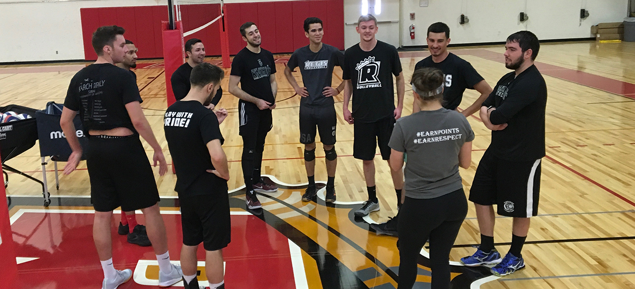 VIDEO: Mens Volleyball Conducts First Practice of 2017