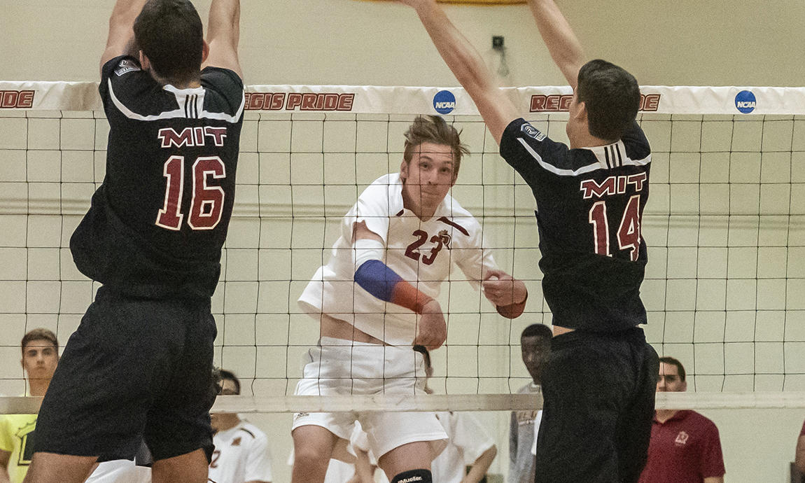 Regis Men’s Volleyball Battles Top-Ranked Springfield to Finish