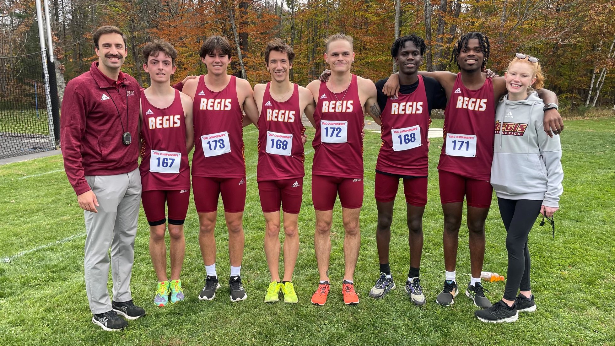 Men’s Cross Country Places Fourth at GNAC Championships