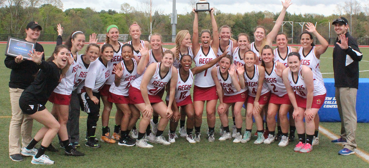 Women's Lacrosse Claims Fifth NECC Title with Comeback Win over Elms