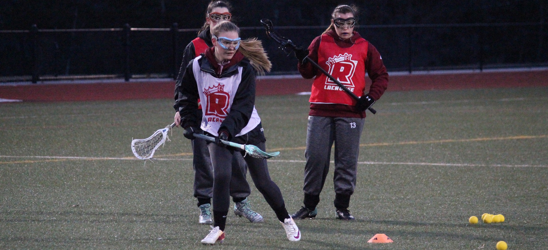 VIDEO: Women's Lacrosse Braves Cold for First Practice of 2018