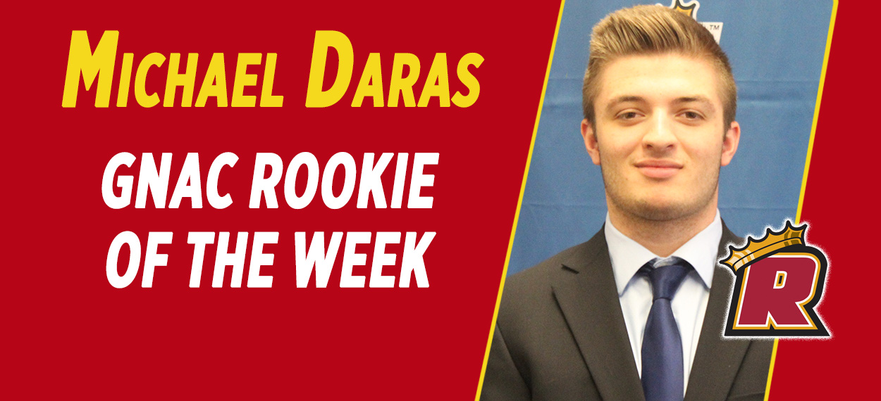 Daras Named GNAC Men's Lacrosse Rookie of the Week