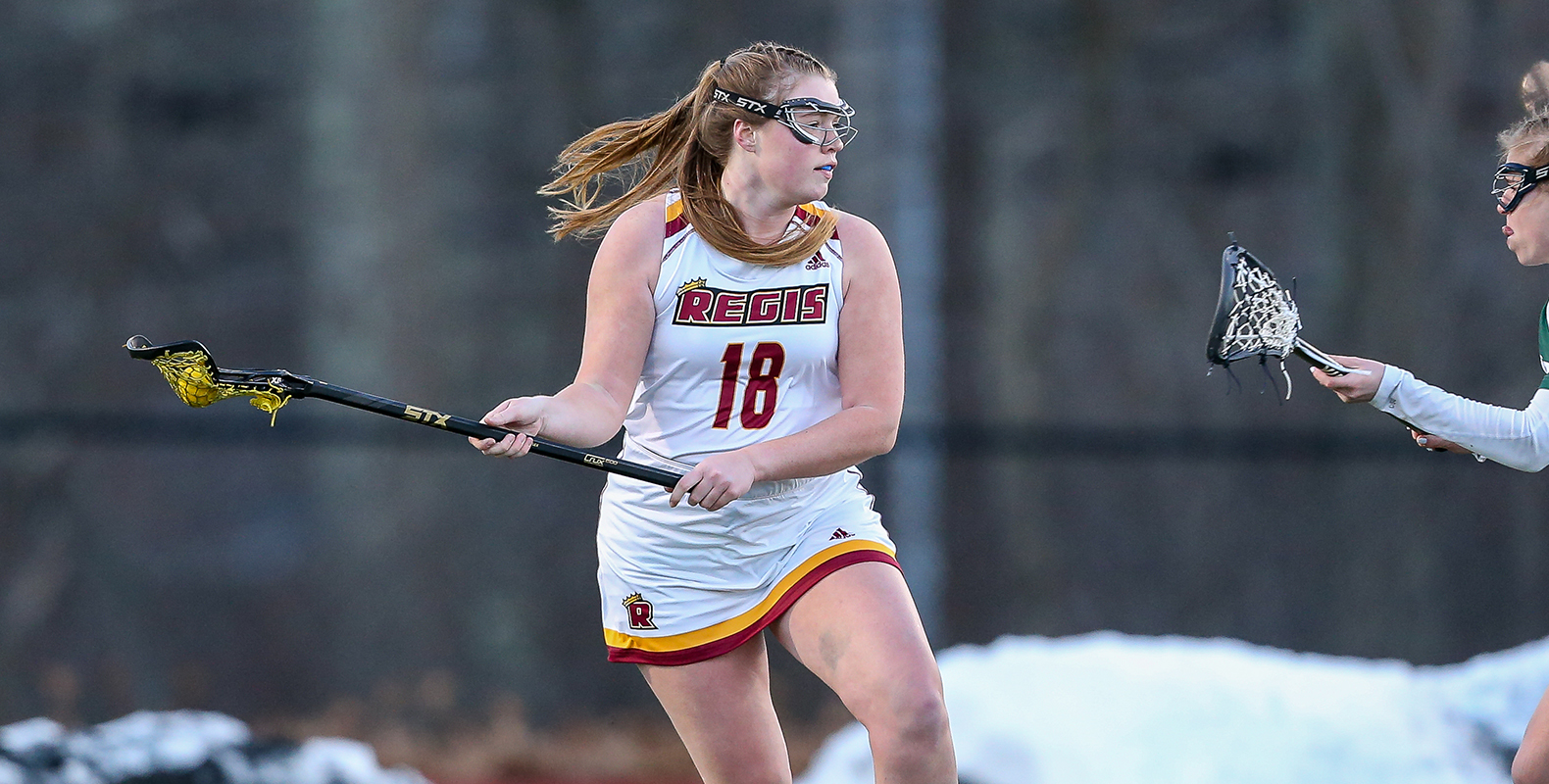 Women’s Lacrosse Stays with Lasell Throughout GNAC Match