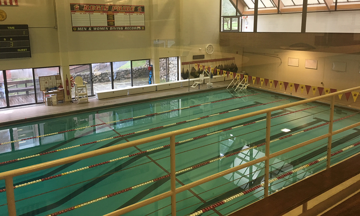 Regis Swim & Dive Places 13 on NEISDA Spring All-Academic Team