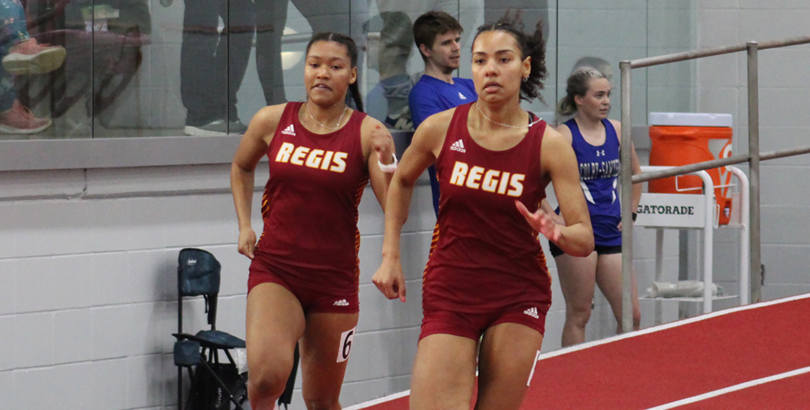 One Relay, Two Individual Titles Highlight Regis Women at GNACs