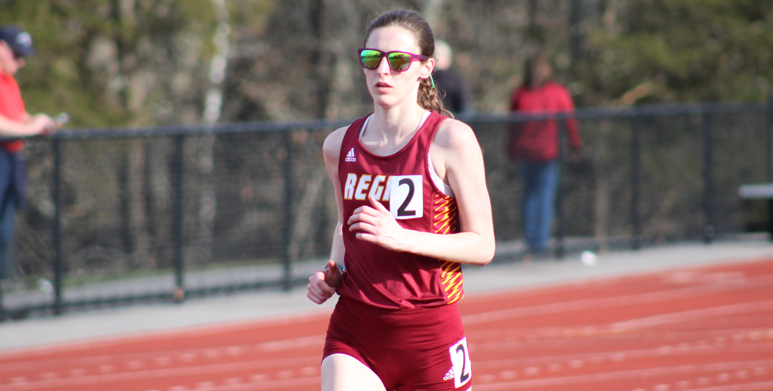 Women’s Track and Field Sets Three Regis Records in Busy Weekend