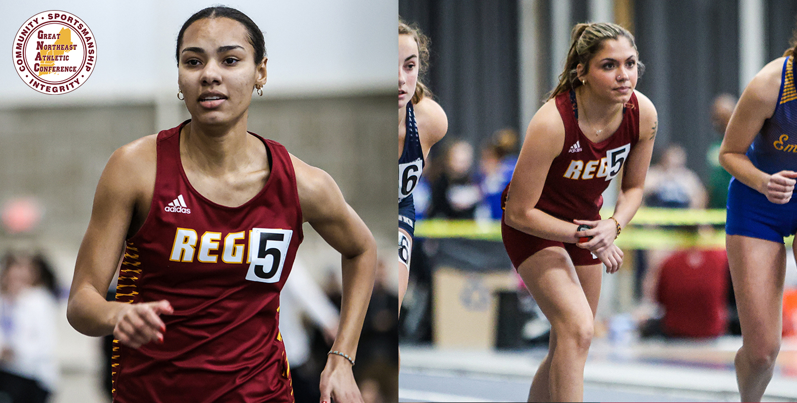 Amasa-Titus, Charest Receive GNAC Indoor Track & Field Honors