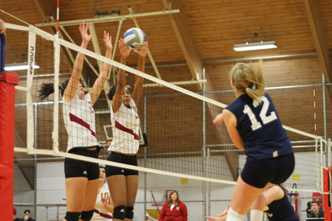 PRIDE OUTLASTS BAY PATH IN FIVE SETS