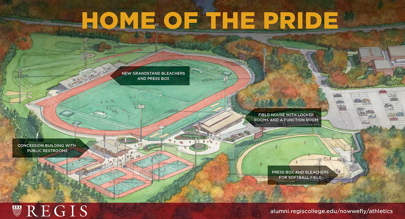 Regis Launches $7 Million Campaign for State-of-the-Art Athletics Facility
