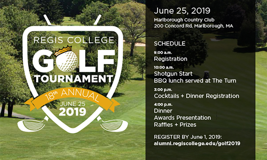 18th Annual Regis College Golf Tournament to Take Place June 25