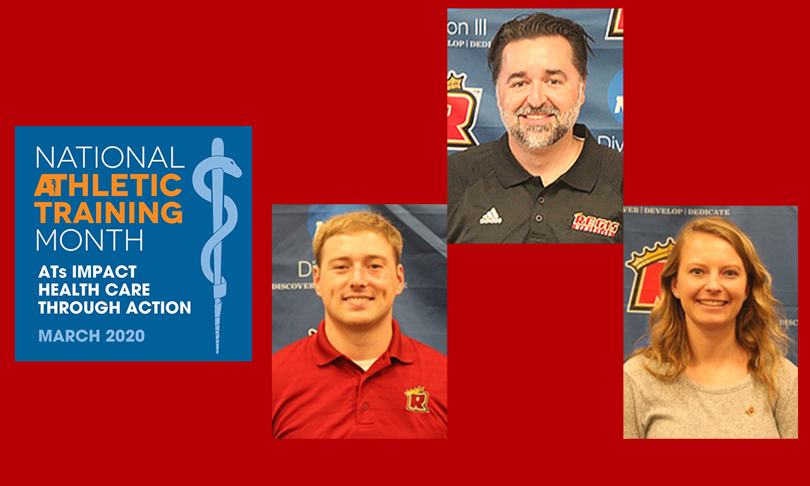 Recognizing Regis Athletic Trainers in National Athletic Training Month