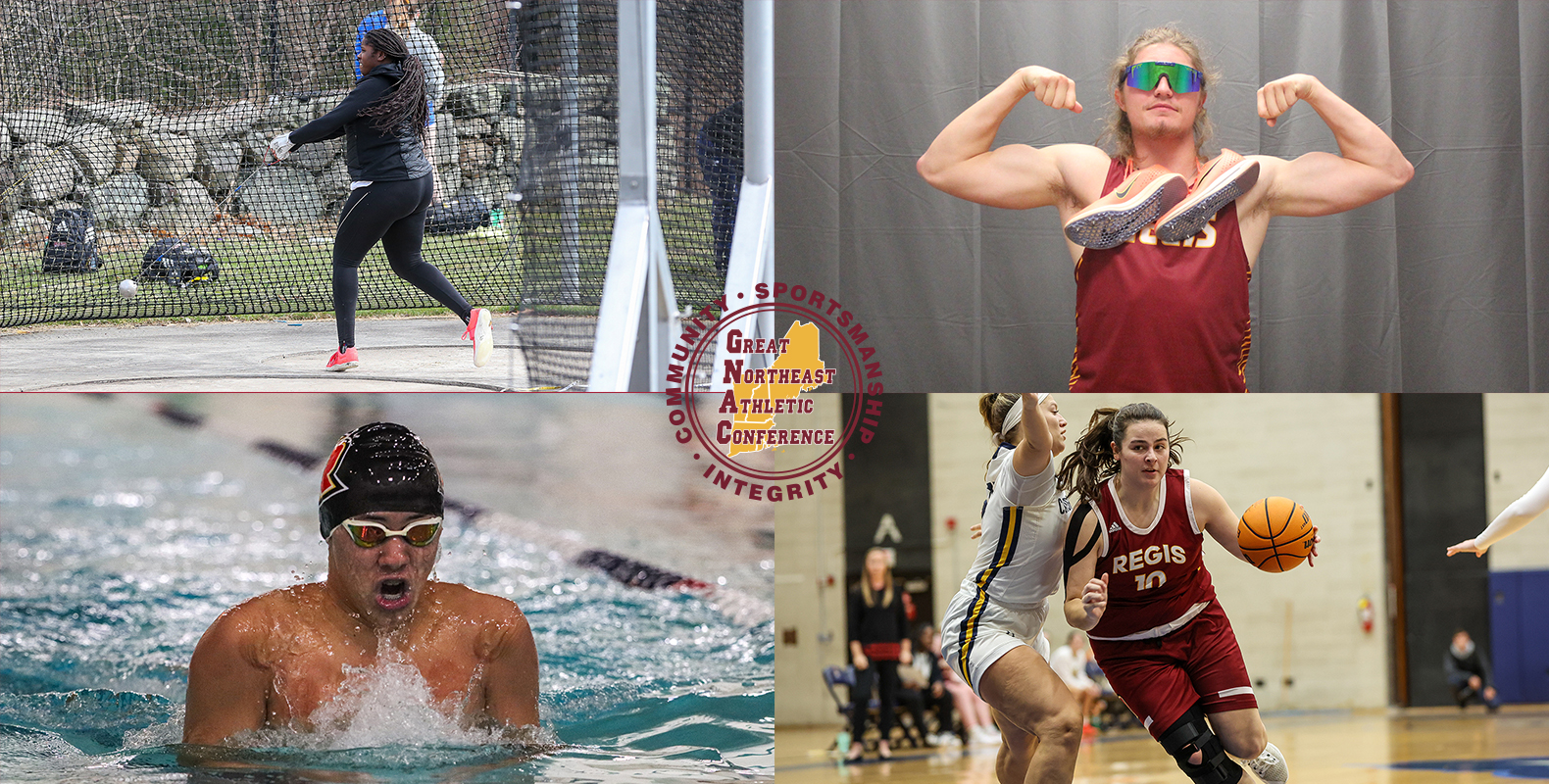 Pride Student-Athletes Honored with GNAC Weekly Awards