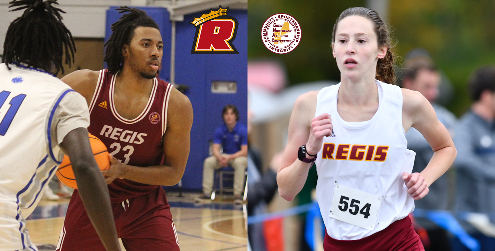 Harvey and Kelley Earn GNAC Weekly Awards