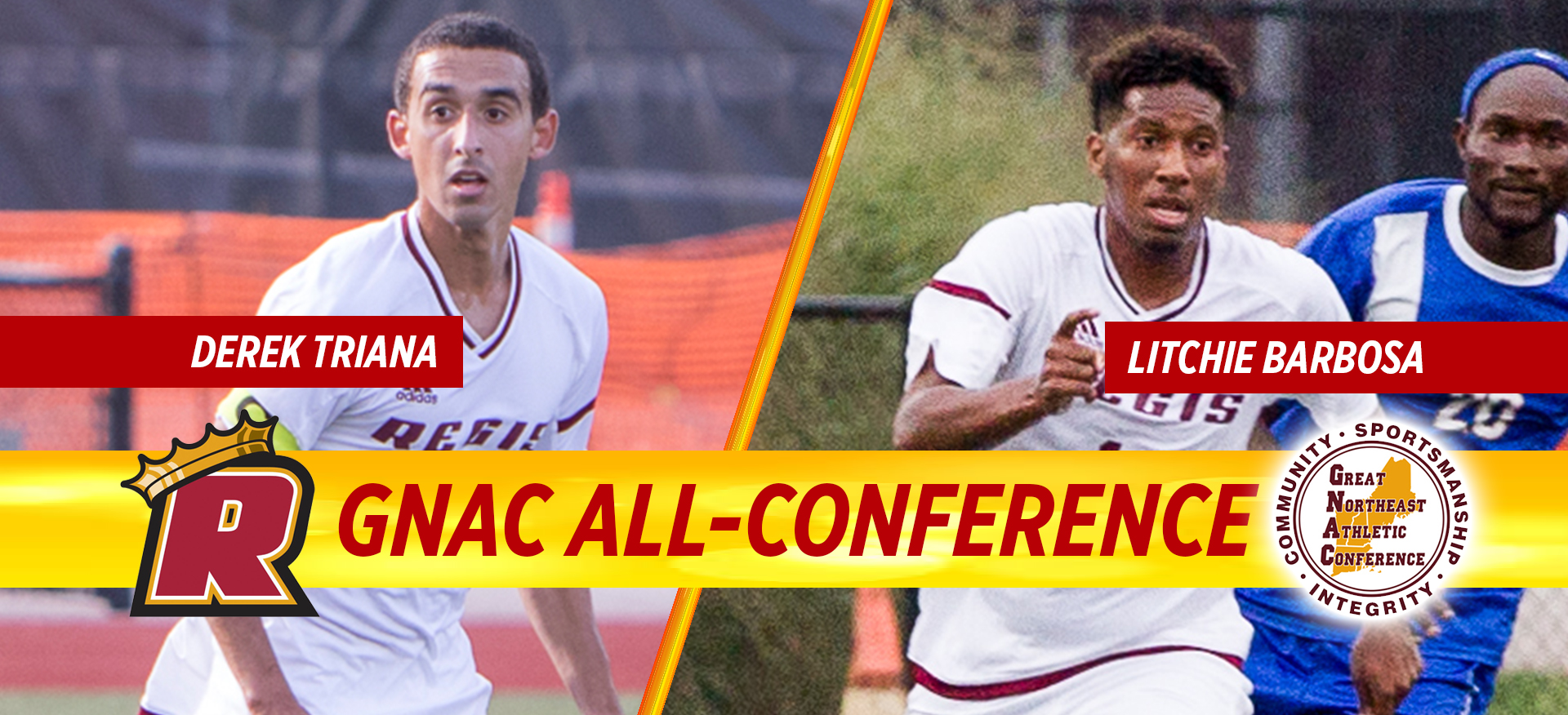 Triana and Barbosa Named Second Team All-GNAC