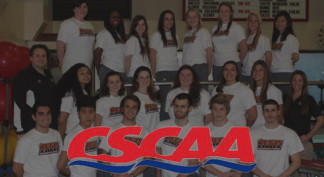 REGIS SWIMMING & DIVING HONORED BY CSCAA