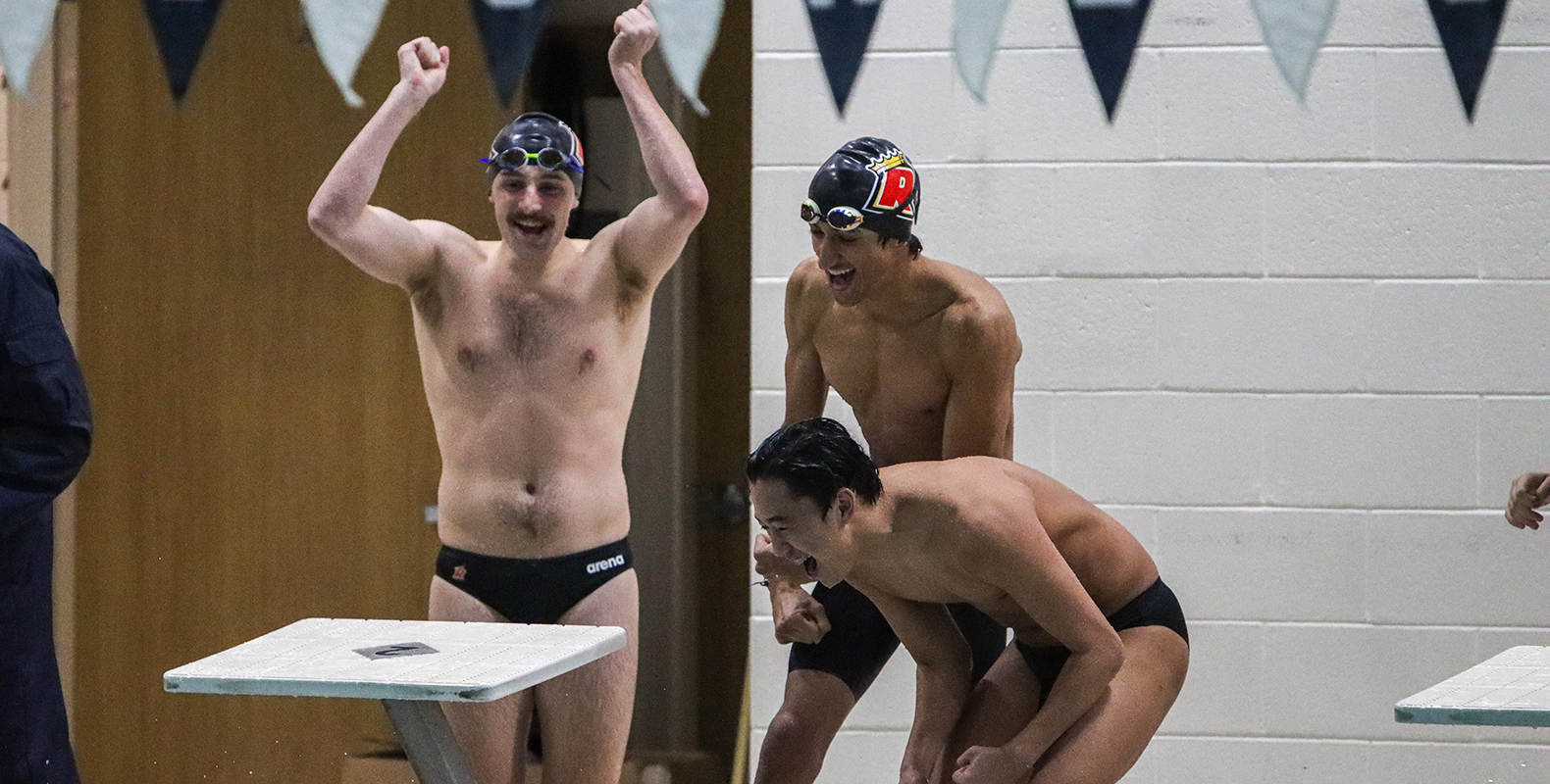 Victory for Pride Men Highlights Saturday Swim and Dive Meet