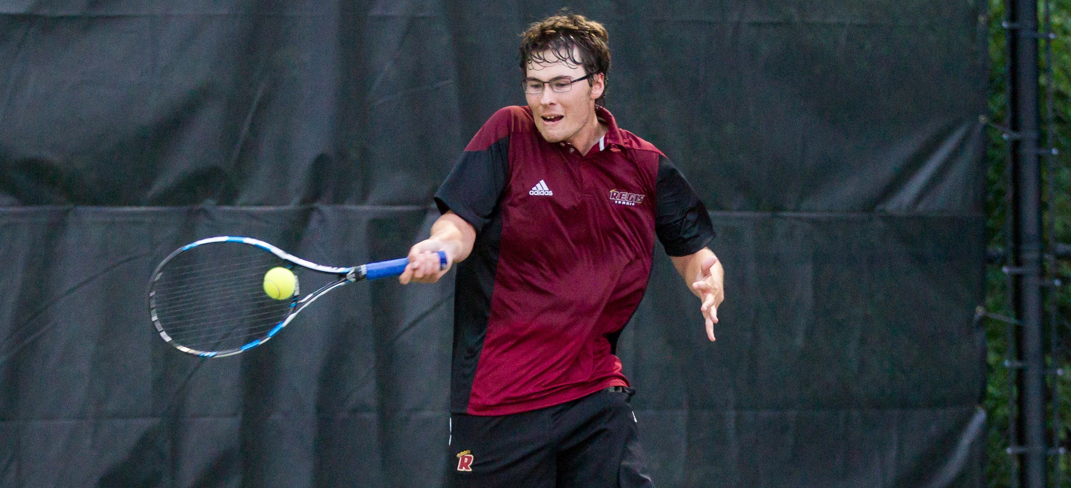 Men's Tennis Downs Emerson for First Win