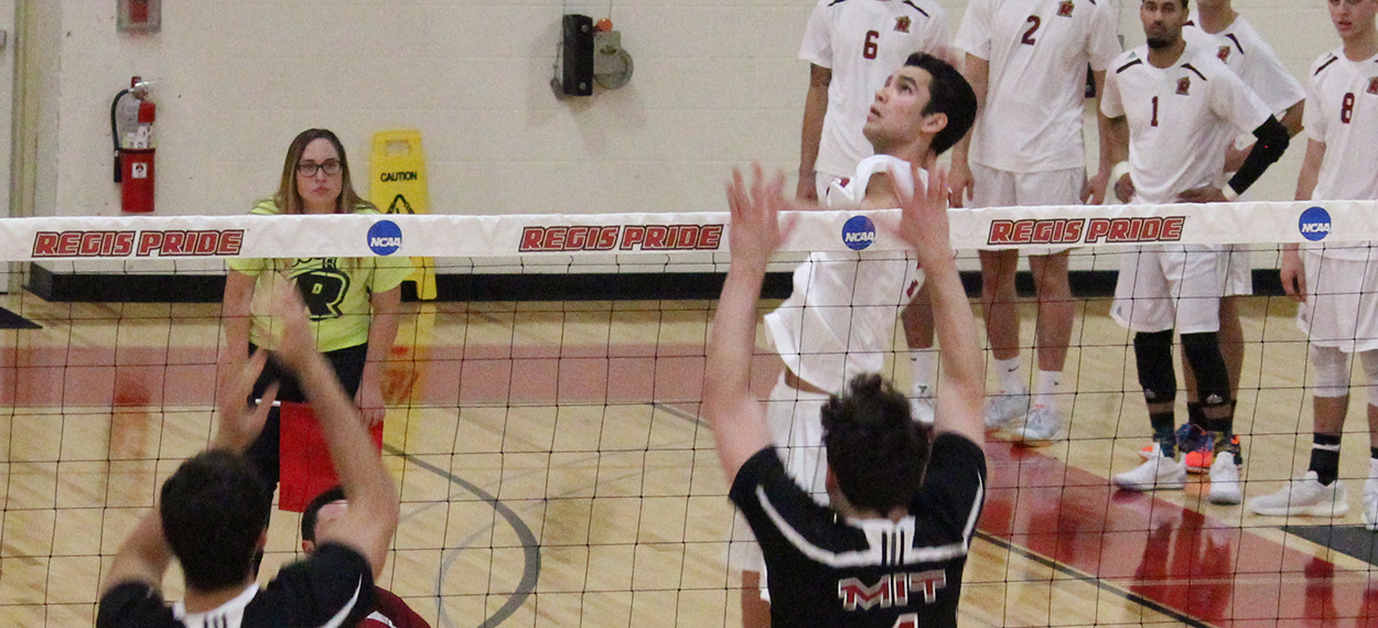 Men's Volleyball Picks Up Key Victory At Elms