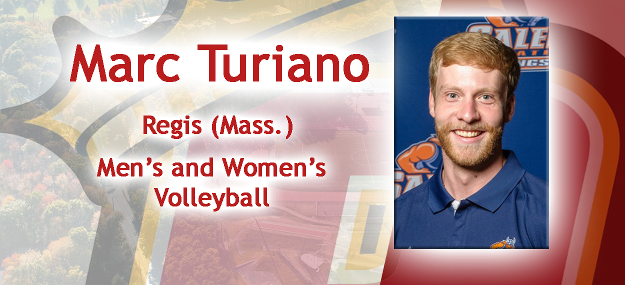 Former Salem State assistant Marc Turiano was hired as the new men's and women's volleyball coach