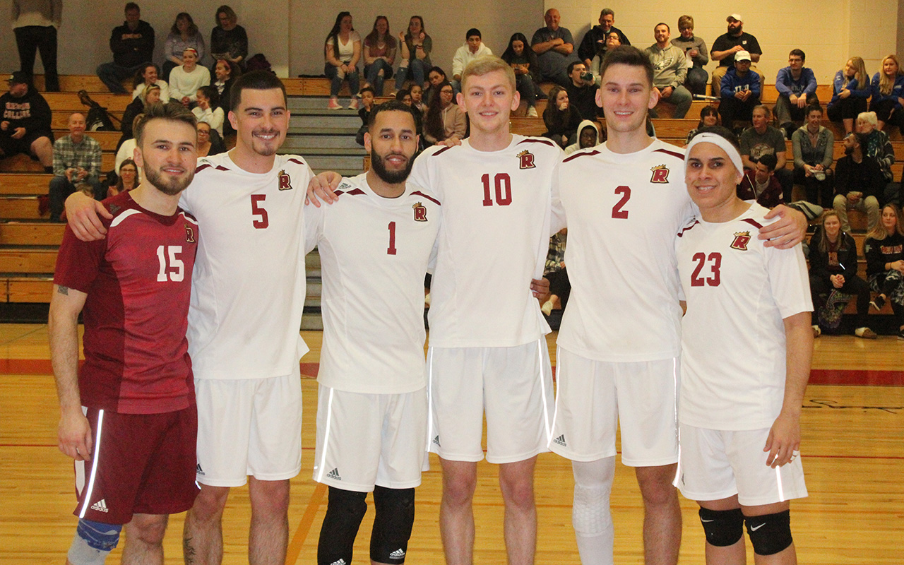 Men’s Volleyball Honors Seniors, Falls To JWU In Season Finale