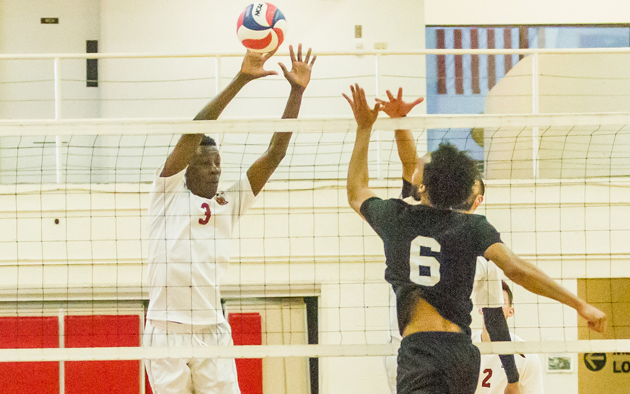 Men's Volleyball Completes Season Sweep of Pine Manor