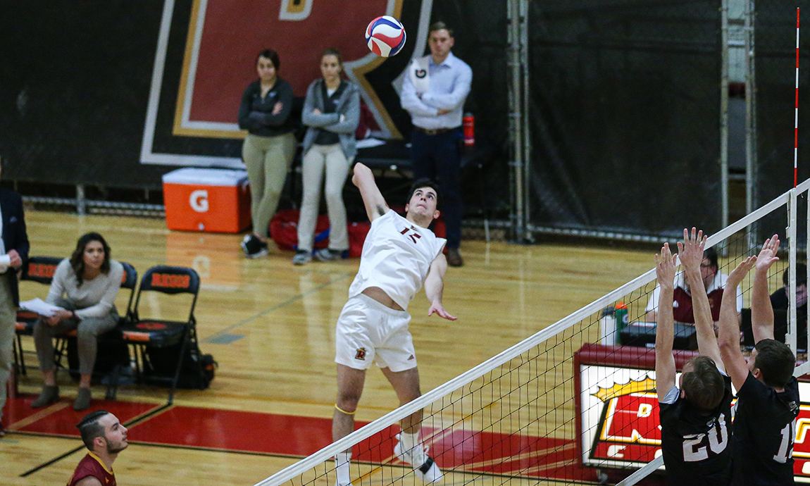 Men’s Volleyball Overcomes Slow Start for Home Victory
