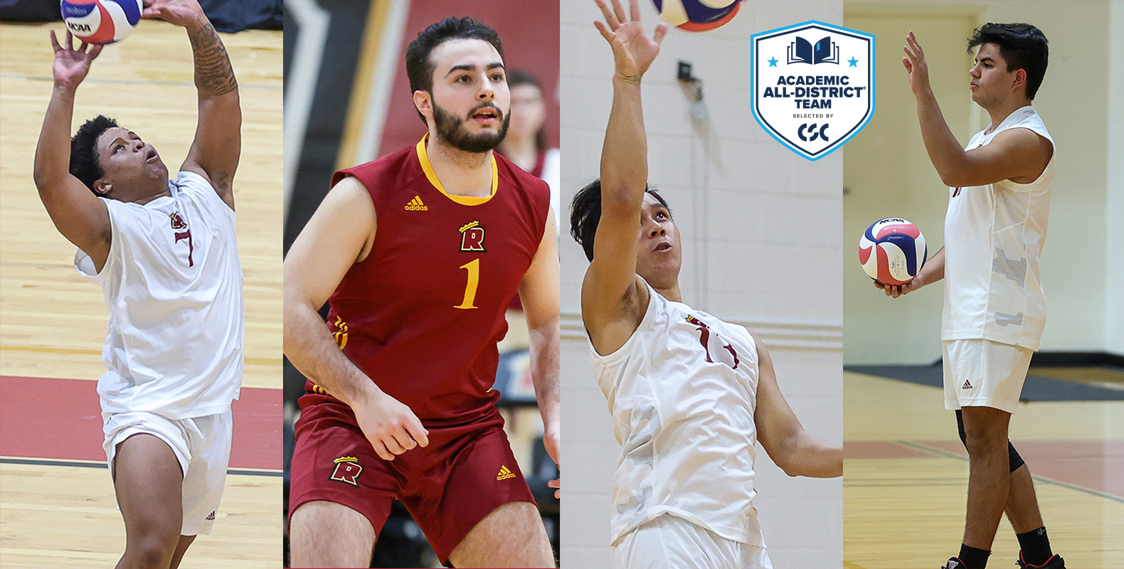 Regis Men’s Volleyball Places Four on CSC Academic All-District At-Large Team