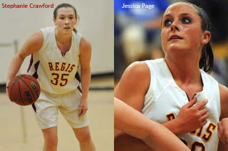 CRAWFORD AND PAGE NAMED TO ALL-TCCC TEAM