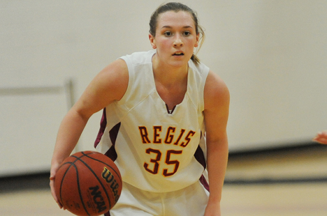 REGIS CLAWING TO HOLD OFF SCOTS IN TCCC PLAY WEDNESDAY