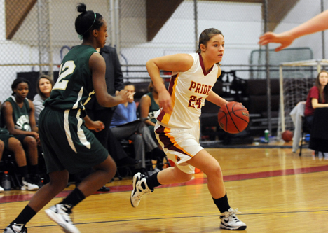 PRIDE PAW PAST WILDCATS 69-43, TO STAY UNDEFEATED IN NECC PLAY