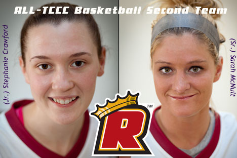 SARAH MCNULT AND STEPHANIE CRAWFORD NAMED ALL-TCCC SECOND TEAM