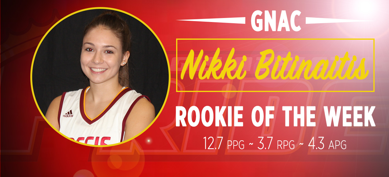 Bitinaitis Named GNAC Rookie of the Week