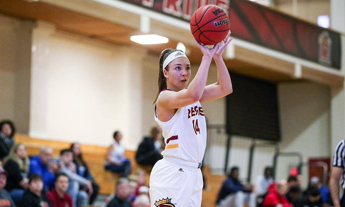 Pride Women’s Hoop Holds On for Sixth Straight GNAC Win