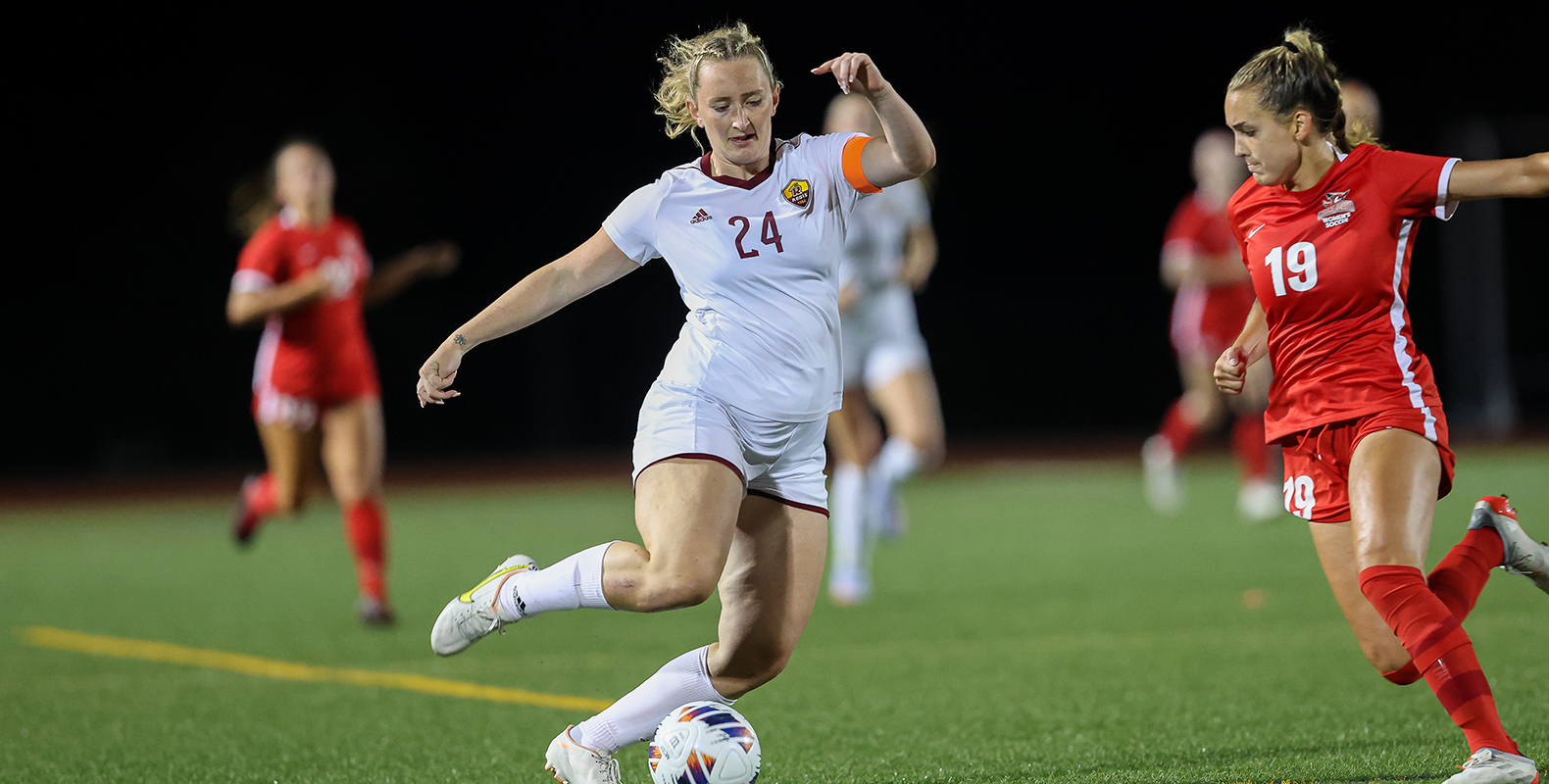 Women’s Soccer Pulls Away with Conference Victory
