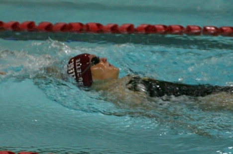 REGIS COLLEGE SWIMMERS PREPARE FOR NEW ENGLANDS