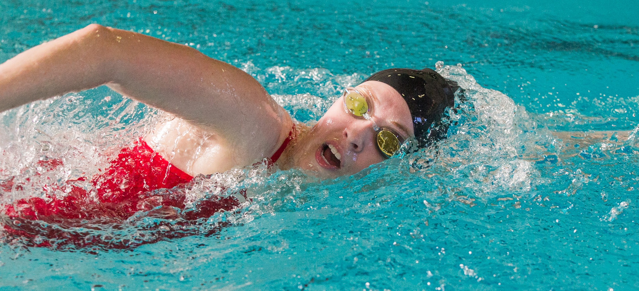 Swimming & Diving Competes in Day Three of New England Championships