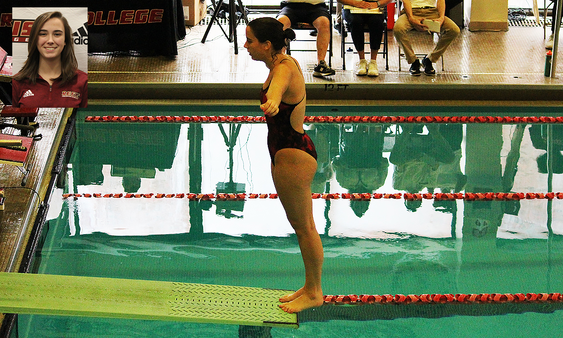 McQuaid Named GNAC Women’s Swimming and Diving Athlete of Week